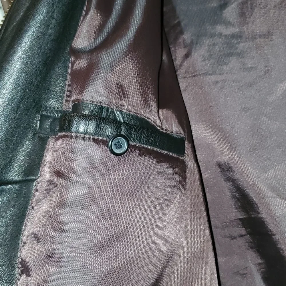 J.Park Collection Mens Leather Jacket! Size L Excellent Condition!
